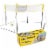 CROSSNET Four Square Volleyball Net and Game Set with Carrying Backpack & Ball Perspective: back