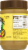 Jif Natural Creamy Honey Peanut Butter Perspective: back