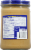 Adam's 100% Natural Creamy Peanut Butter Perspective: back