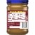Adam's Natural Unsalted Crunchy Peanut Butter Perspective: back