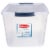 Rubbermaid Cleverstore Clear Tote Perspective: back