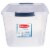 Rubbermaid Cleverstore Clear Tote Perspective: back