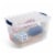 Rubbermaid® Cleverstore Plastic Storage Tote Containers with Lid Perspective: back