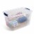 Rubbermaid® Cleverstore Plastic Storage Tote Containers with Lid Perspective: back