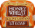 Klosterman Honey Wheat Half Loaf Bread Perspective: back
