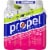 Propel® Raspberry Green Tea Energy Boost Electrolyte Water Beverage Sports Drink Perspective: back