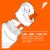 Gatorade® Gx Kids Pink Sticker Stainless Steel Water Bottle Perspective: back