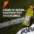 Gatorade Lightning Blast Sports Drink Bottle Perspective: back