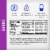 Propel Zero Sugar Electrolyte Water Beverage Grape Perspective: back