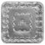 Handi-foil® Eco-Foil Cook-n-Carry Square Cake Disposable Pans & Lid Perspective: back