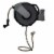 EarthWay Products 50 Foot Hose w/ Nozzle, Retractable Storage Drum, & Wall Mount Perspective: back