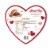 Fannie May Premium Mini Pixies® Smooth Caramel & Crunchy Pecans in Milk Chocolate Easter Candy Heart Perspective: back
