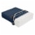 Classic Accessories 62-018-INDIGO-EC Montlake Rectangular Patio Lounge Seat Cushion, Heather Perspective: back
