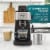 Mr. Coffee® 4-Shot Steam Espresso, Cappuccino, and Latte Maker with Stainless Steel Frothing Pitcher Perspective: back
