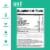 Goli® Nutrition Multi Vanilla Cocoa Chocolate Flavored Dietary Supplement Bites Perspective: back