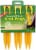 Coghlan's Rugged ABS Plastic Tent Pegs  - Yellow Perspective: back