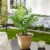HC Companies Sierra 10 Inch Round Resin Flower Garden Planter Pot, Arizona Sand Perspective: back