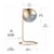 Globe Richmond Desk Lamp - Matte Brass Perspective: back