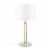 Globe Electric Matte Brass and Faux Marble Table Lamp Perspective: back