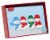 Papyrus Holiday Snowman Glitter Boxed Christmas Cards Perspective: back