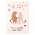 American Greetings #58 Valentine's Day Card for Partner - Bear Couple Perspective: back