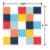 American Greetings 20-Count Beverage Napkins, Colorful Squares Perspective: back