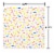 American Greetings 20-Count Beverage Napkins, Colorful Sprinkles Perspective: back