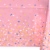 American Greetings Plastic Table Cover, Pink with Colorful Sprinkle Perspective: back