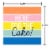 American Greetings 20-Count Birthday Lunch Napkins, Here for the Cake Perspective: back