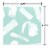 American Greetings 20-Count Birthday Beverage Napkins, Brush Strokes Perspective: back