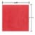 American Greetings 20-Count All Occasion Lunch Napkins, Red Perspective: back