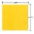 American Greetings 20-Count All Occasion Beverage Napkins, Yellow Perspective: back