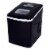 Koolatron Countertop Portable Auto Ice Maker Machine, 26 Pound Capacity, Black Perspective: back