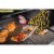 GrillPro One Size Fits Most Black & Yellow Heat Resistant Barbeque Mitt 90974 Perspective: back