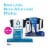 Brita Small Black 6 Cup Water Filter Pitcher with Standard Filter Perspective: back