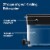 Brita Extra Large 27 Cup UltraMax Black Filtered Water Dispenser With Elite Filter Perspective: back