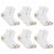 Carhartt Midweight Quarter Crew Sock - White Perspective: back