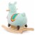 Battat Plush Ride-a-Llama Rocking Horse Perspective: back