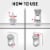 Air Wick Plug in Scented Oil Refill Pineapple and Coconut Air Freshener Essential Oils Perspective: back