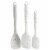 Trudeau 3-Piece Silicone Spatula Set in Confetti Perspective: back