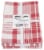 Now Designs Extra Large Red Wovern Cotton Kitchen Dish Towels Perspective: back