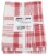 Now Designs Extra Large Red Wovern Cotton Kitchen Dish Towels Perspective: back