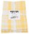 Now Designs Extra Large Wovern Cotton Kitchen Dish Towels - Lemon Yellow Perspective: back