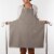 Now Designs Adjustable London Gray Kitchen Apron Perspective: back
