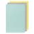 Now Designs Flour Sack Kitchen Dish Towels Coordinated Jade Yellow Set of 3 Perspective: back
