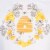 Now Designs Classic Bees Kitchen Apron for Women Perspective: back