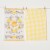Now Designs 100% Cotton Woven Bee Print Kitchen Dish Towels Perspective: back