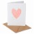 American Greetings (S32) Neon Pink Heart - Blank Card Perspective: back