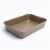 Cuisipro 15.5 x 11-Inch Rectangular Steel Nonstick Roasting Pan Perspective: back
