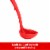 Betty Crocker Silicone 13 Inch Ladle, Red Perspective: back